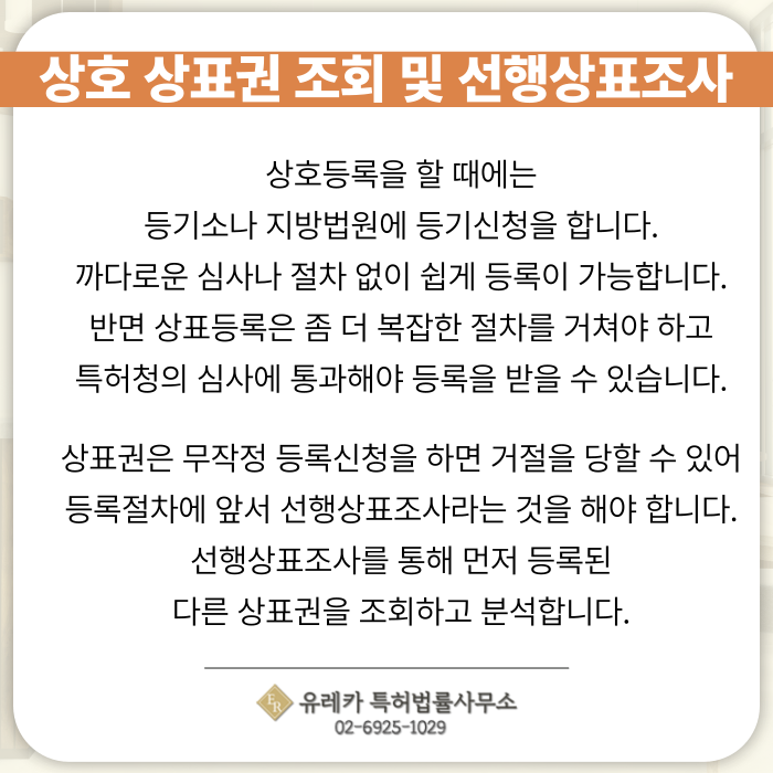 상호-상표출원-상표등록-상표절차-상표권-상호조회-상표조회-선행상표조사
