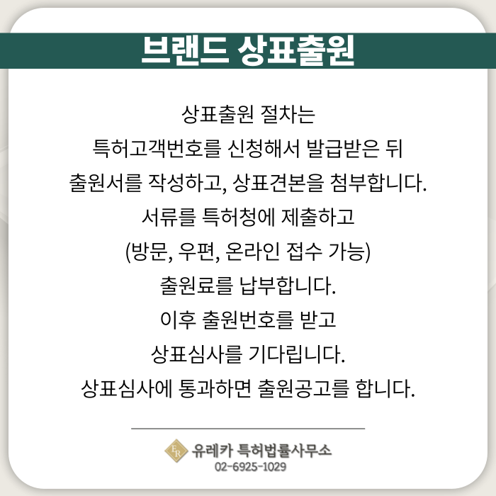 브랜드-상표출원-상표등록-상표절차-상표권-식별력-상표판단
