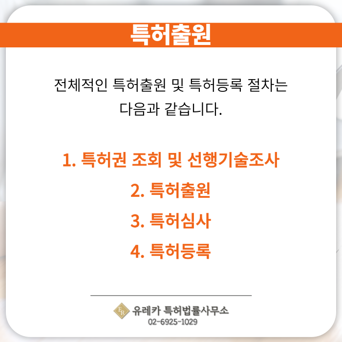 특허출원-특허심사-특허등록